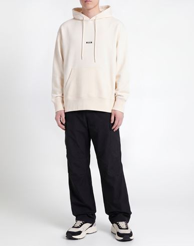 Man Sweatshirt Ivory Size M Cotton