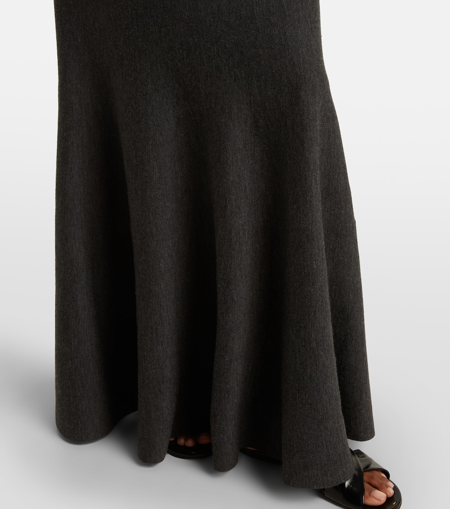 Margo wool maxi dress