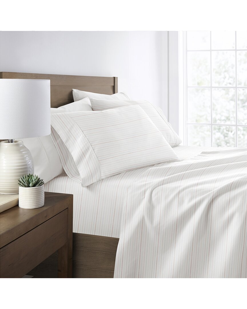 Soft Lines Patterned Ultra-Soft Bed Sheet Set