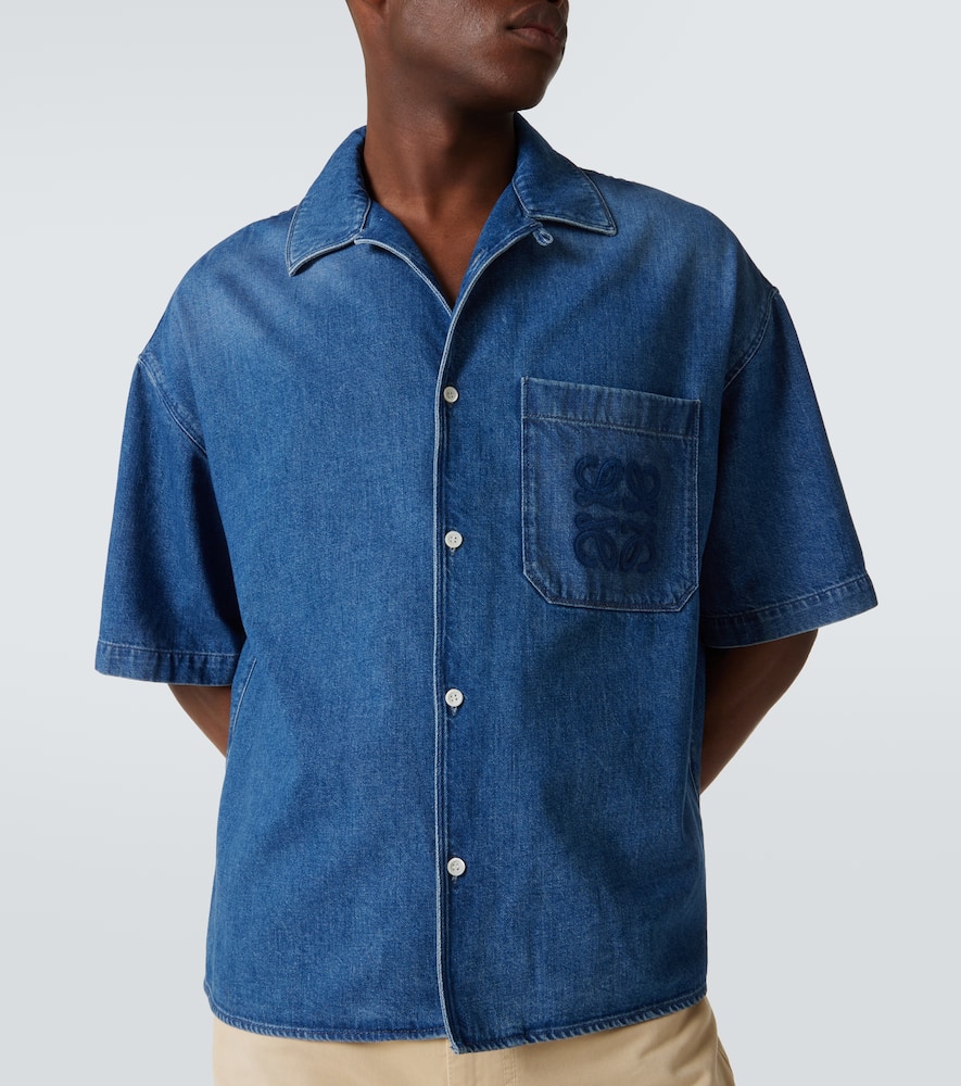 Loewe Paula's Ibiza denim bowling shirt