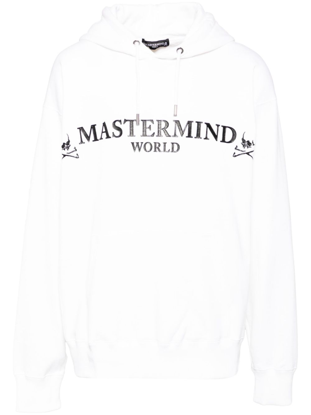 Logo-print hoodie - White