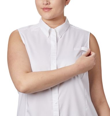 Women's PFG Tamiami  Sleeveless Shirt - Plus Size-