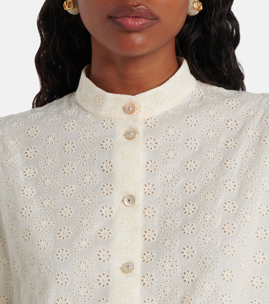 Daisy Sangallo cotton shirt dress