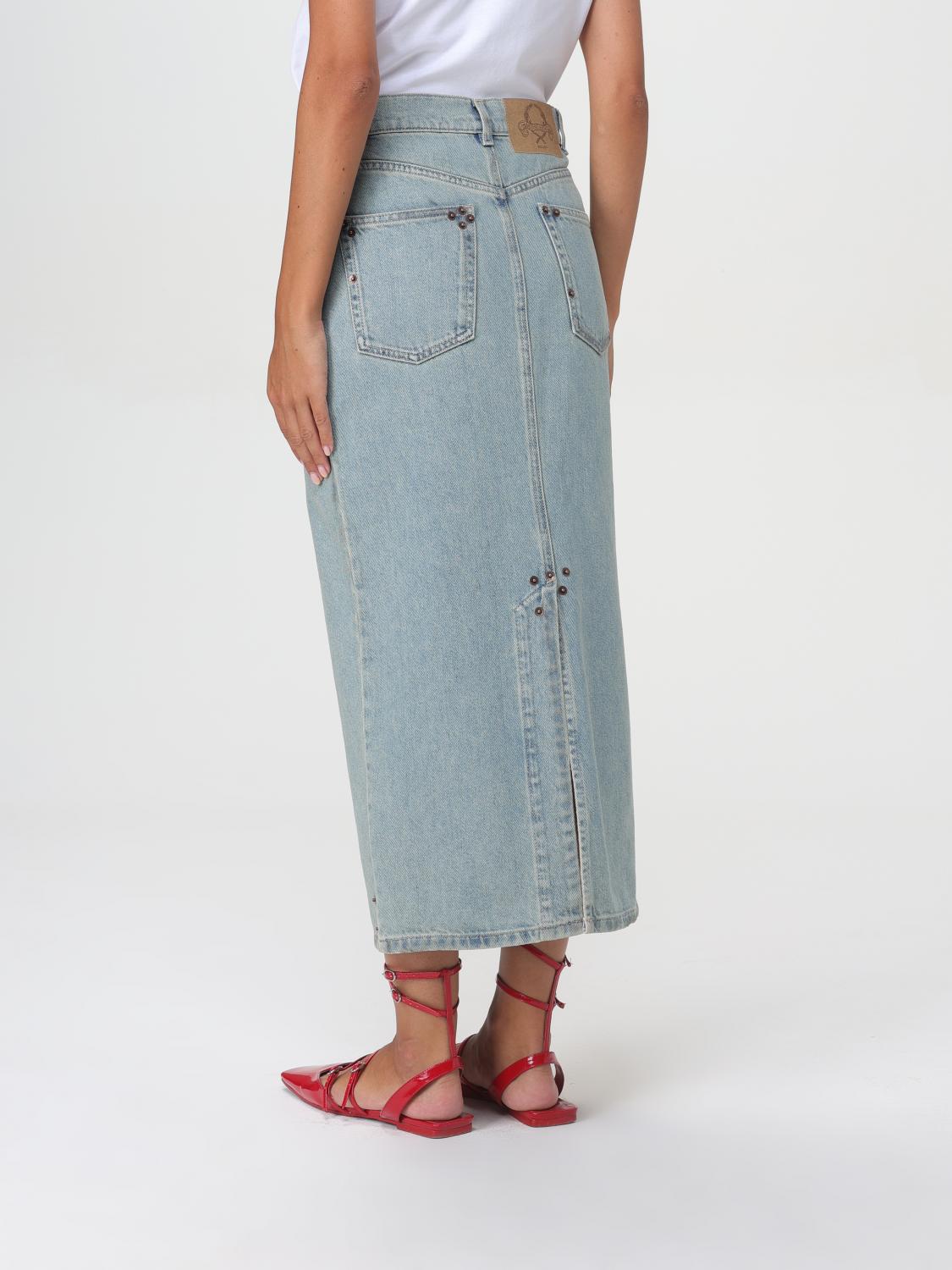 Skirt Woman color Blue