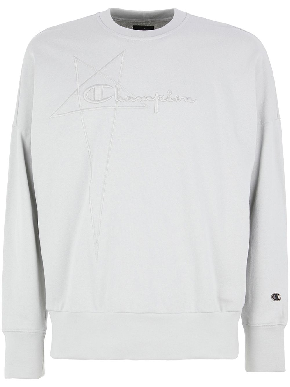 X Champion logo-embroidered sweatshirt - White