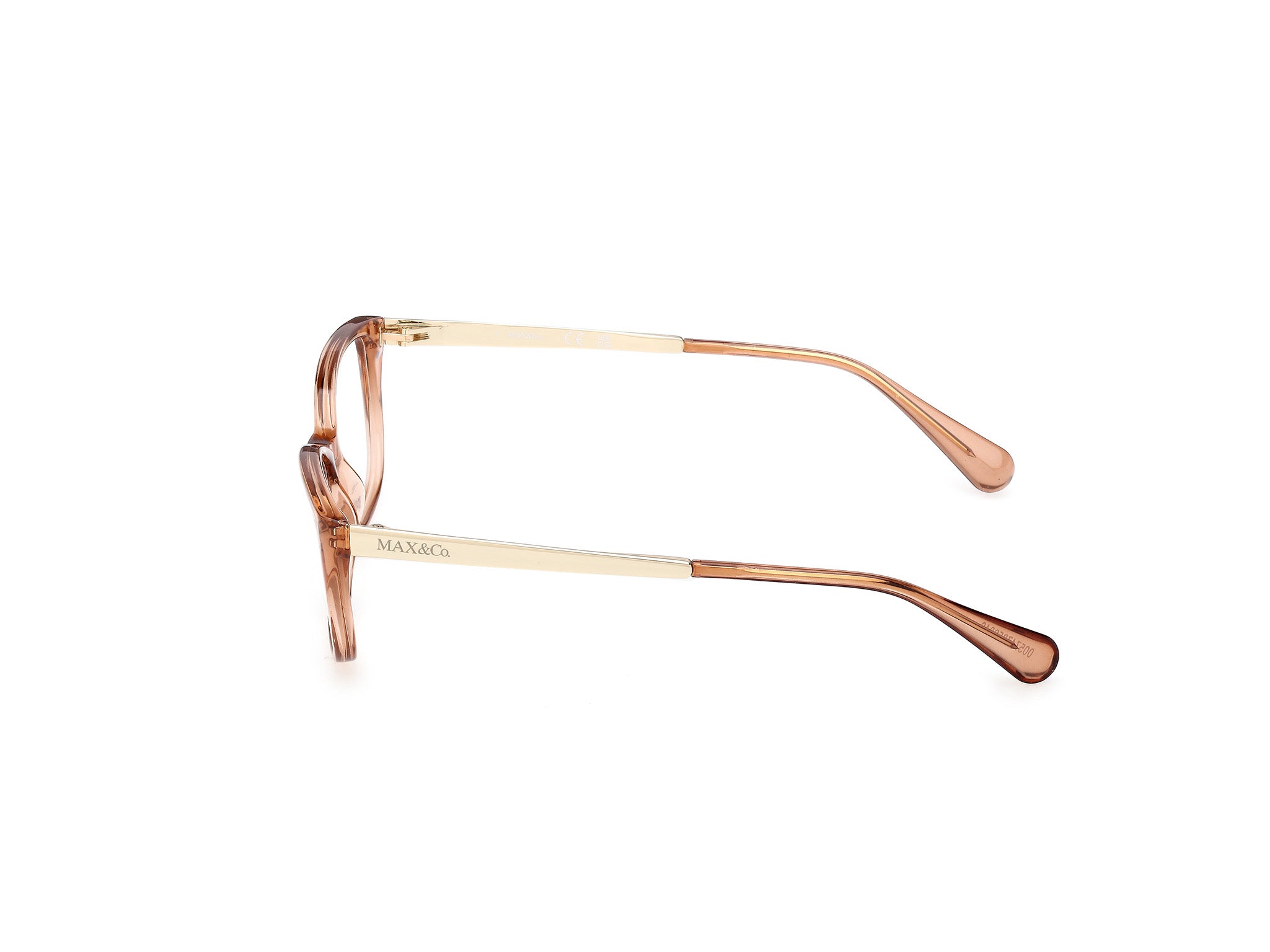 MAX&Co Mujer MAX&Co MO5201 072 Monturas ópticas Inyectado Rosa Cuadrada Norma