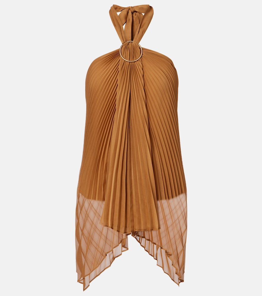 Valzer pleated top