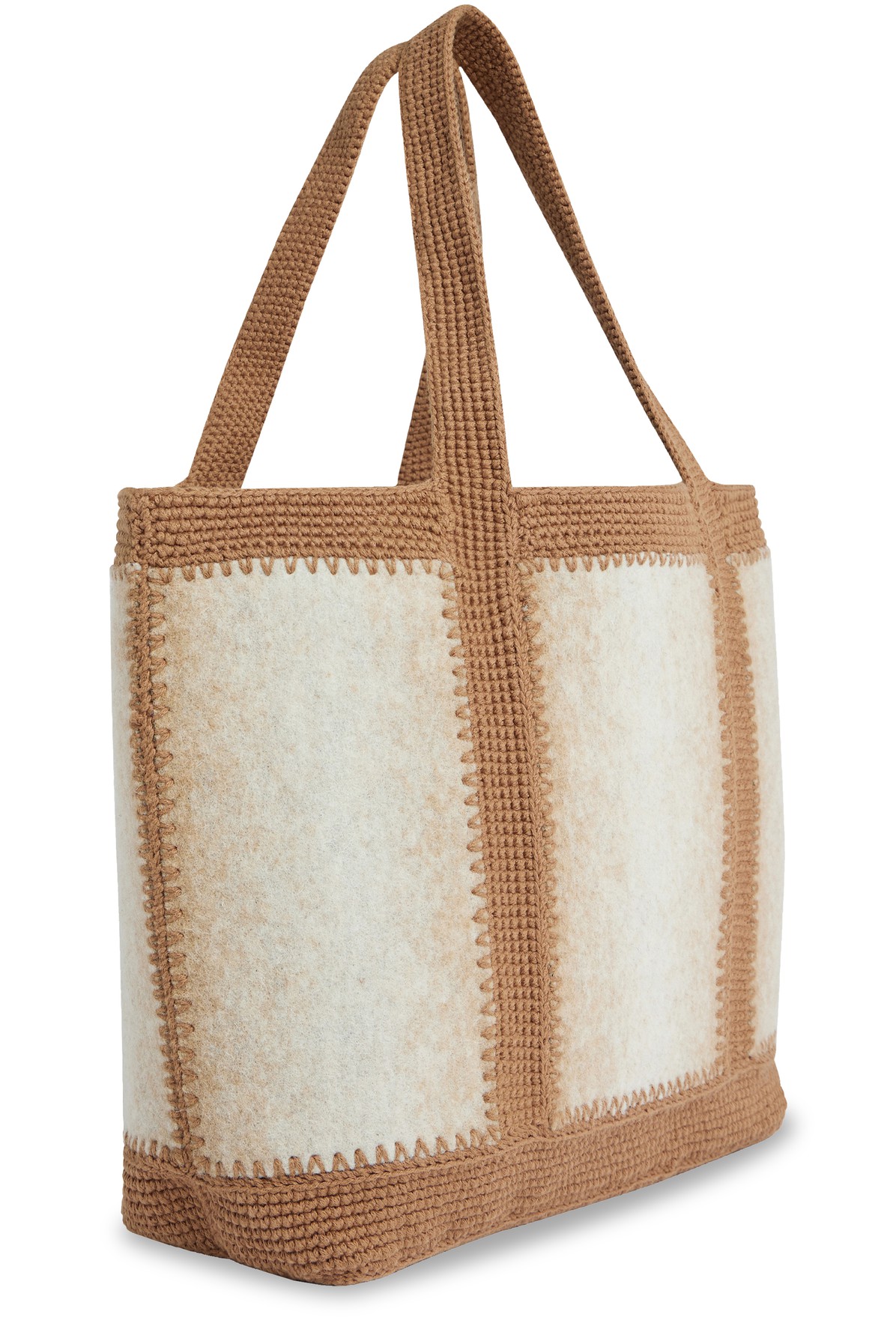 Felt L Cabas Tote