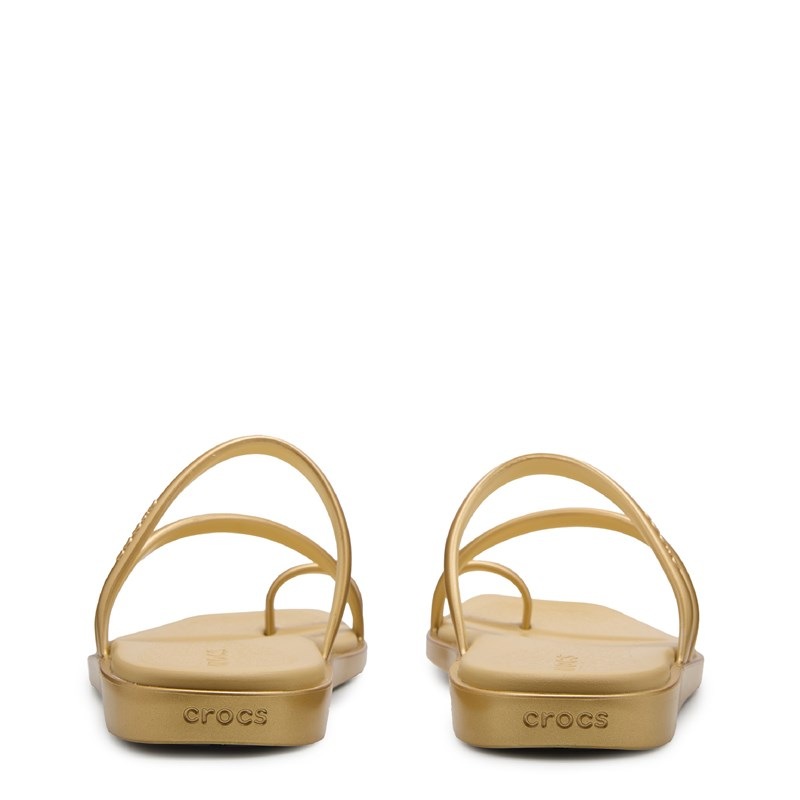Women's Miami Toe Loop Sandals (Gold)