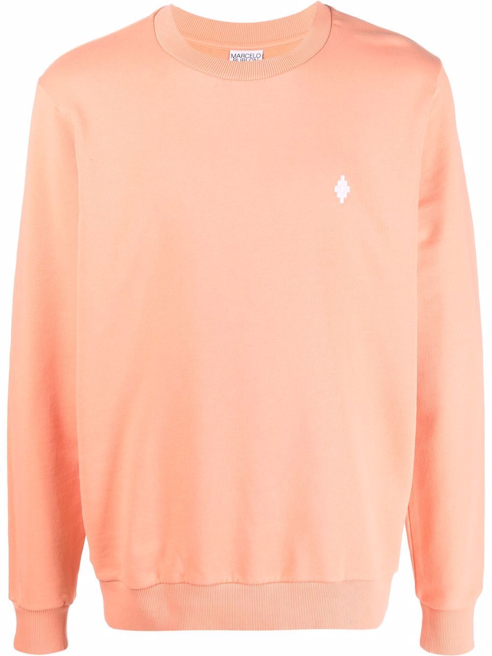 Logo motif sweatshirt - Orange