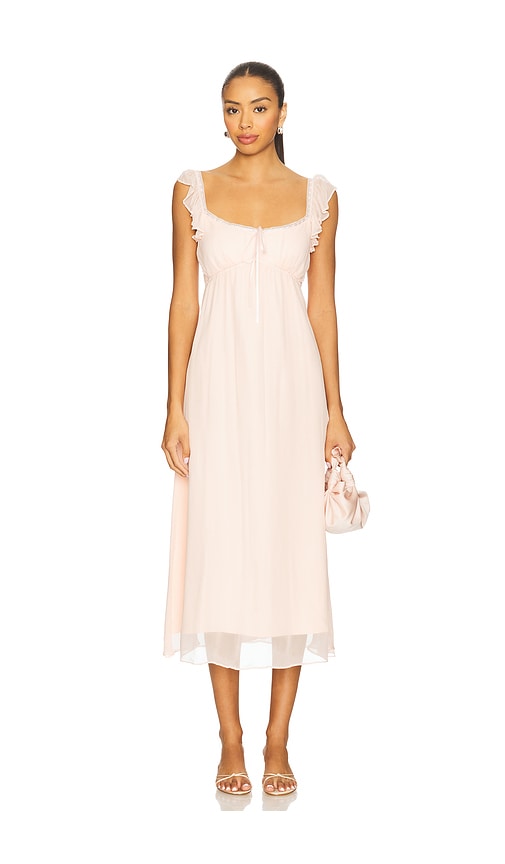 LPA KLEID MELIA in Blush. Größe XXS. Also in L, M, S