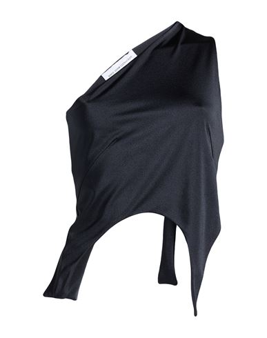 Woman Top Black Size 6 Polyamide, Elastane