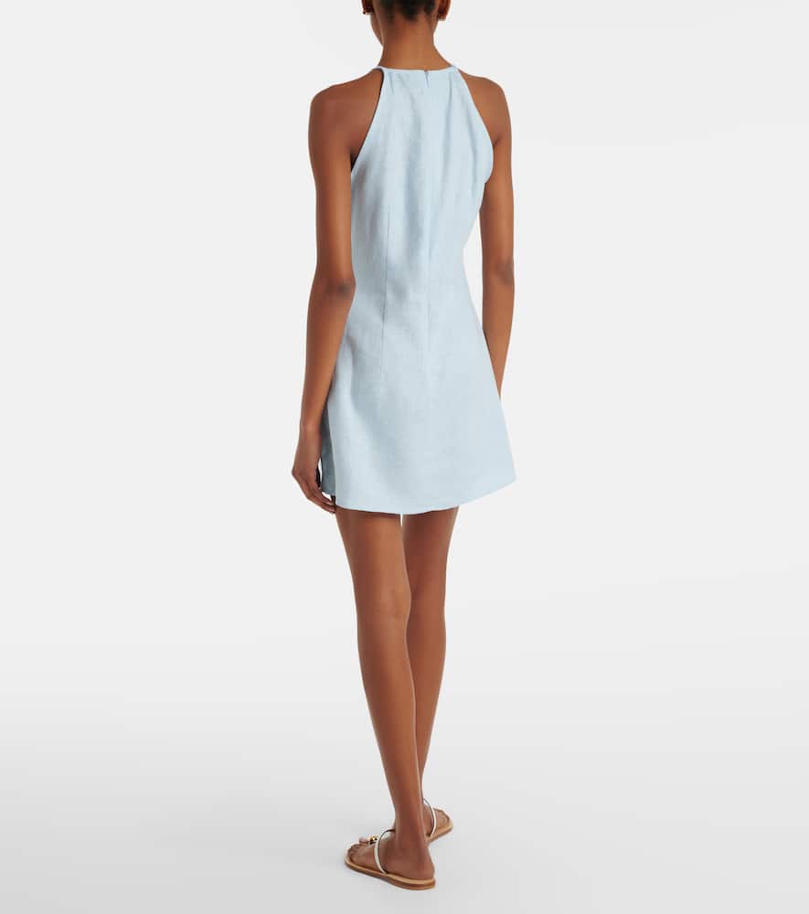 Antigua linen minidress