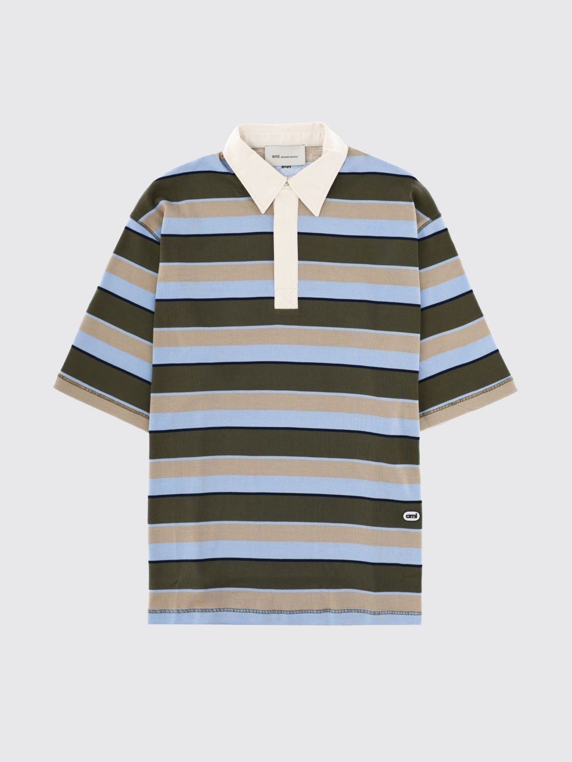 Polo Shirt Men color Blue