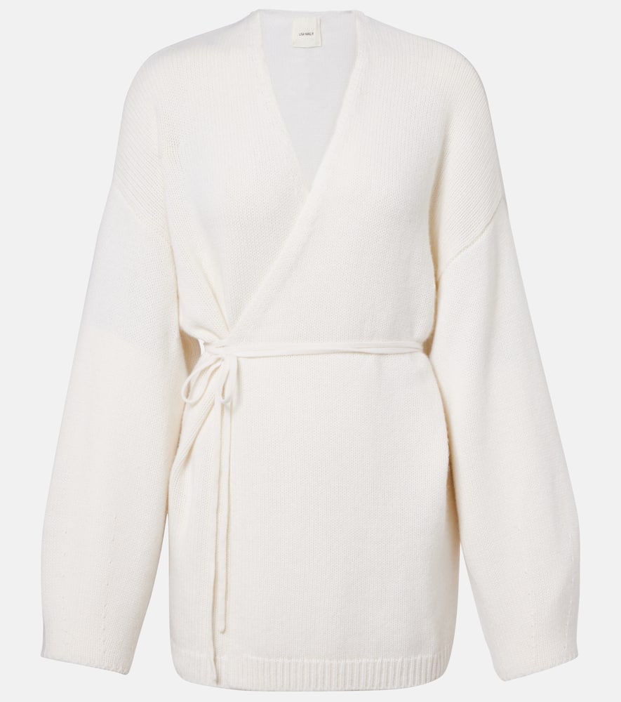 Laurina cashmere wrap cardigan