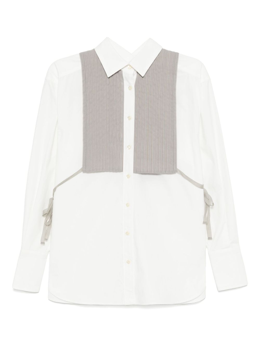 Kolor pleated shirt - White