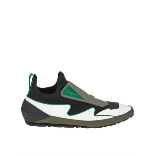 Colourblock slip-on sneakers - Black