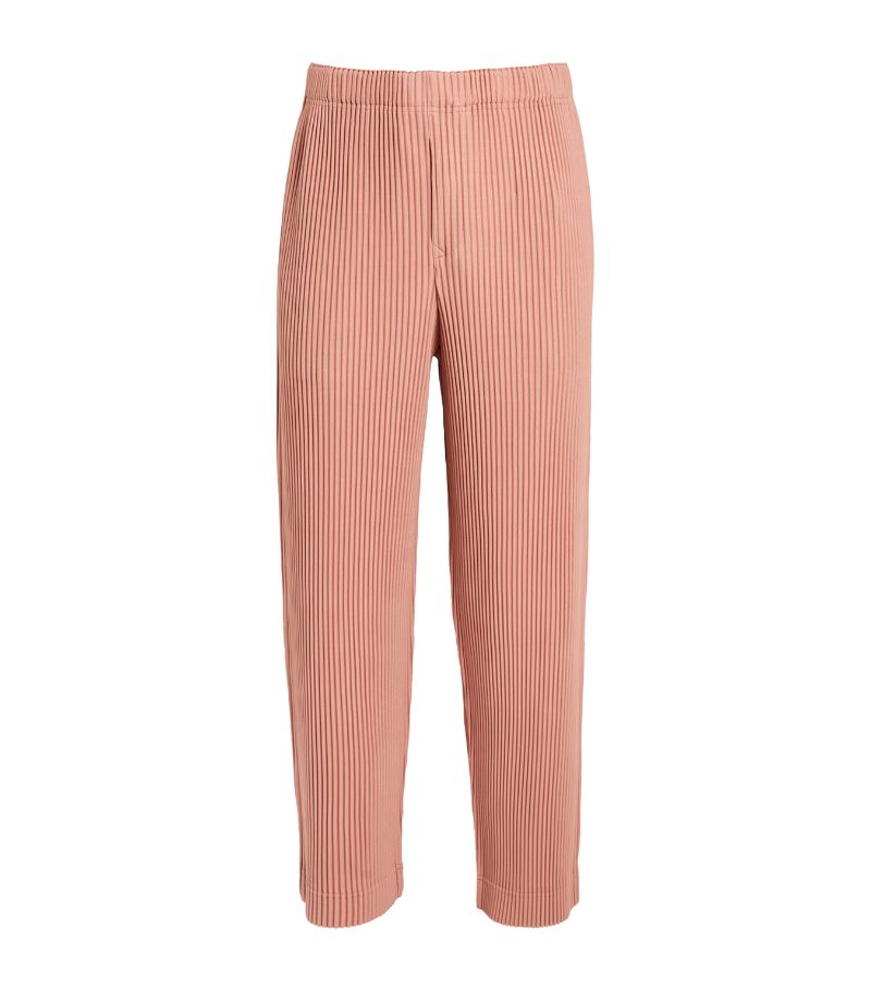 Pleated Wide-Leg Trousers