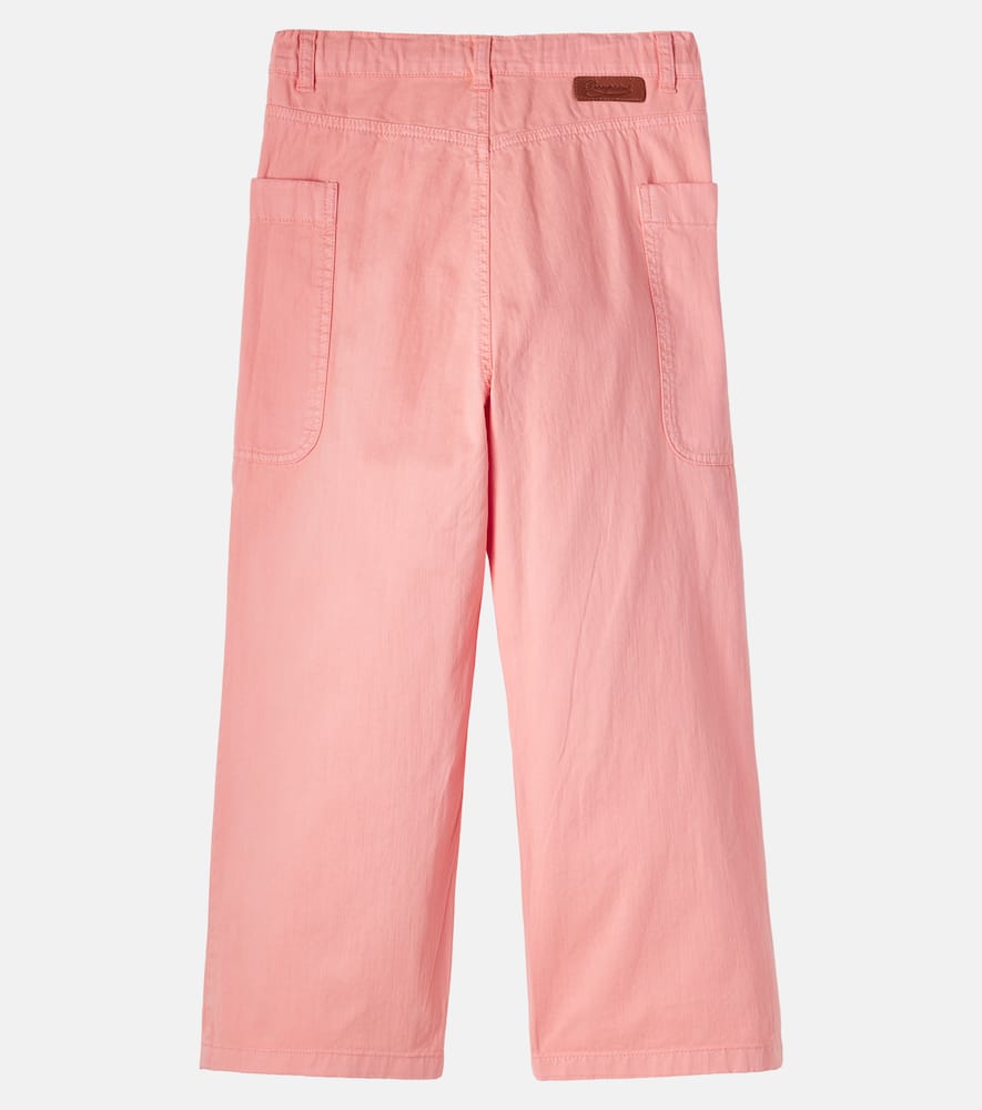 Looping cotton pants