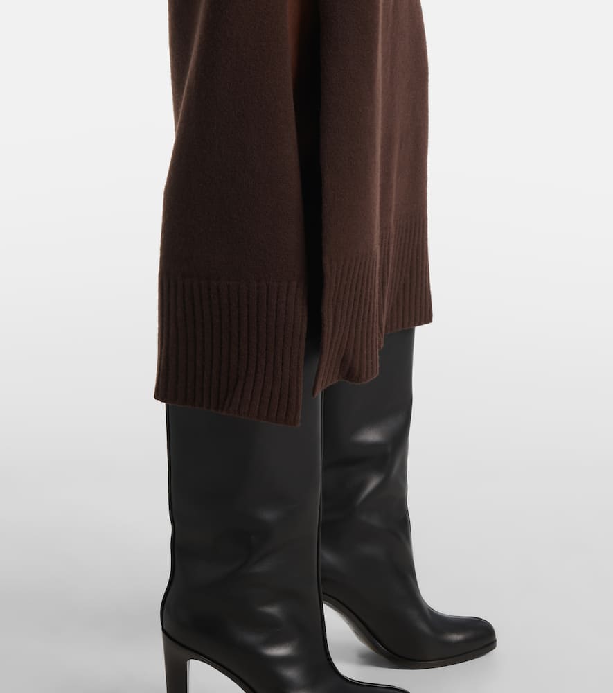Ainsley wool and cashmere shift dress