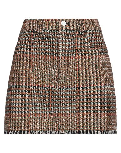 Woman Mini skirt Brown