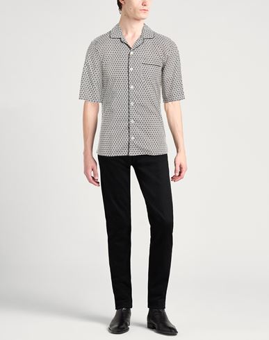Man Shirt White Size 15 ½ Cotton, Silk