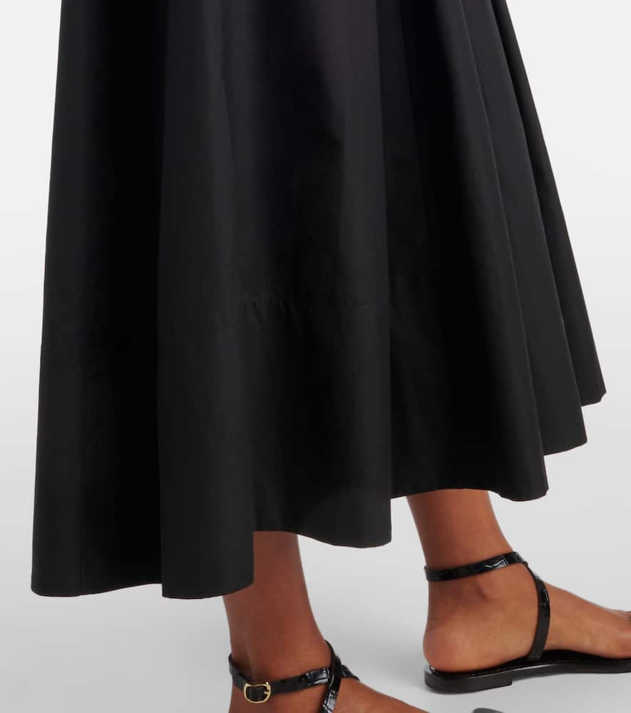 Cotton midi dress