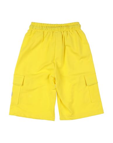 Kid Boy Shorts & Bermuda Shorts Yellow Size 12 Cotton