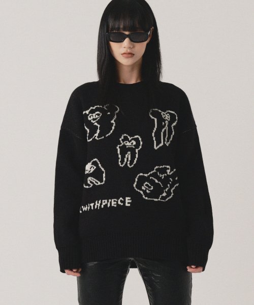 TEETH KNIT SWEATER