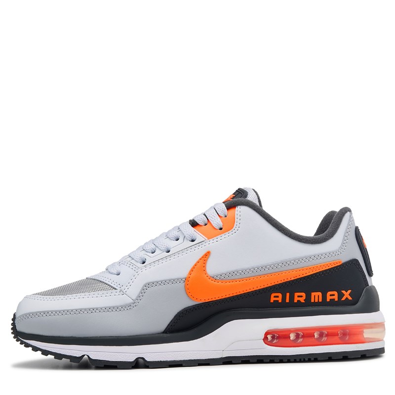 Men's Air Max Ltd 3 Sneakers (Grey/Orange/Black)
