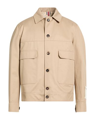 Man Jacket Beige Size 38 Cotton