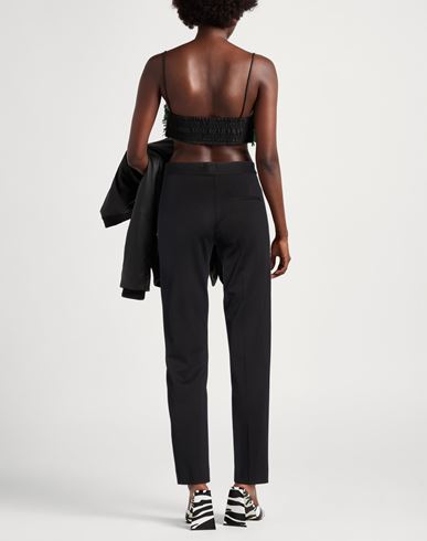 Woman Pants Black Size 4 Viscose, Nylon, Elastane