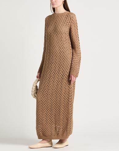 Woman Midi dress Brown
