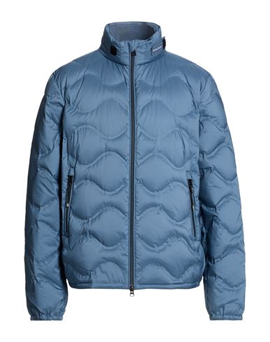 Man Puffer Slate blue Size XL Polyester