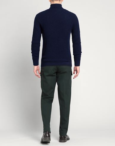 Man Turtleneck Navy Size M Wool
