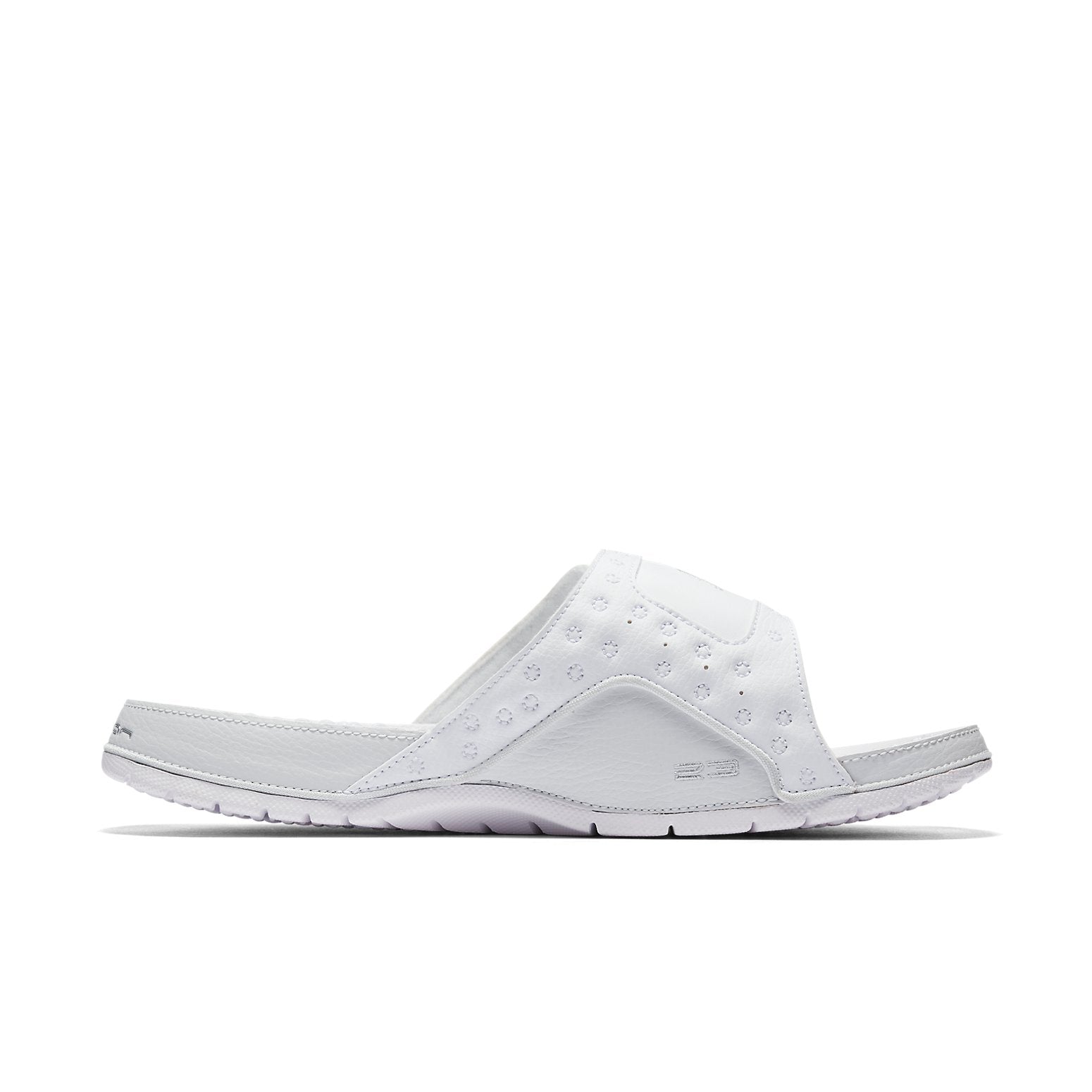 Hydro 13 Slide 'White Metallic Silver'