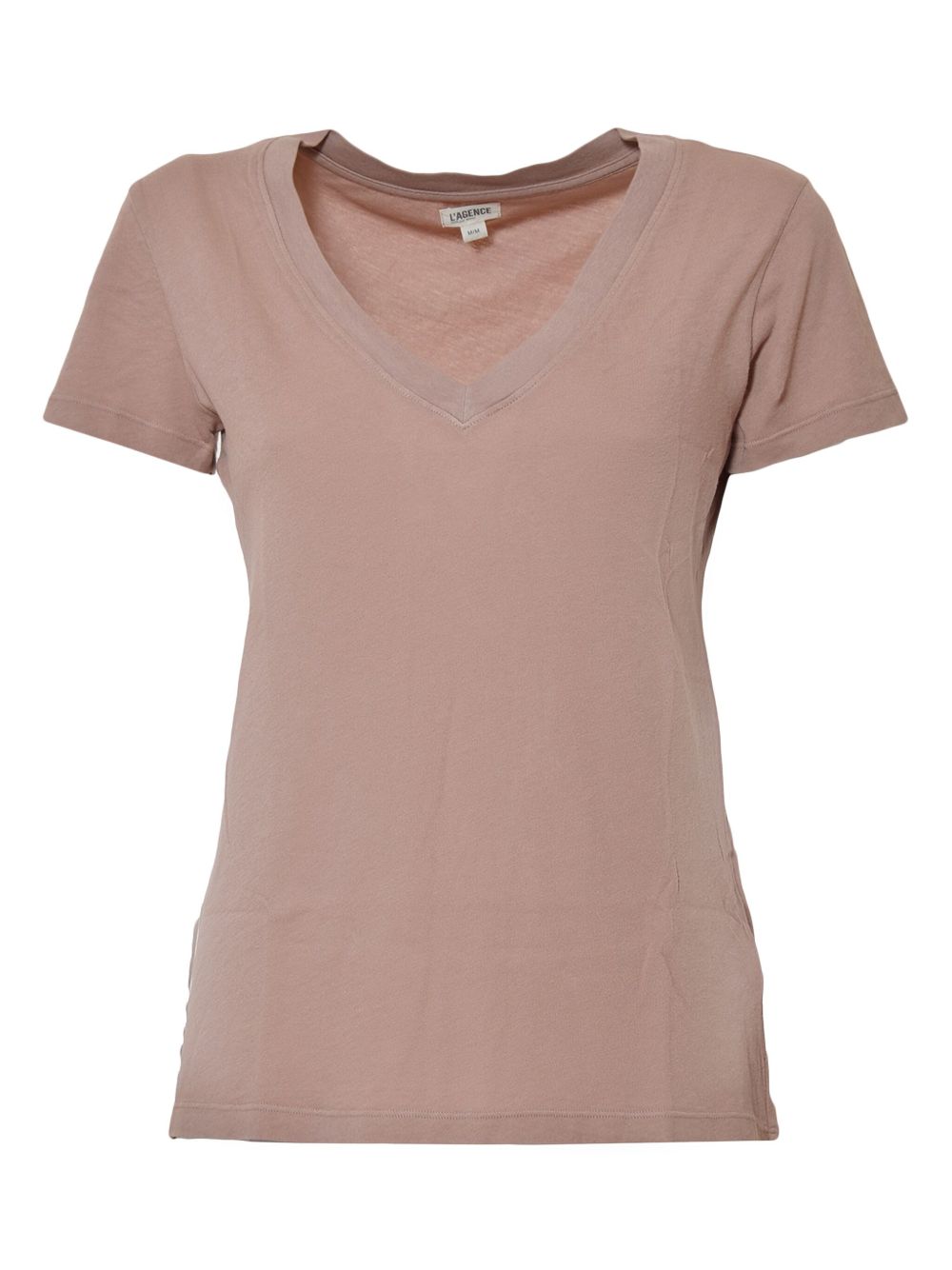 Scoop-neck t-shirt - Pink