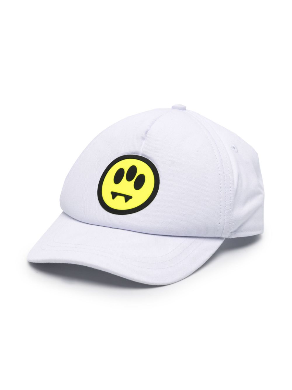 Rubberised-logo baseball cap - Pink
