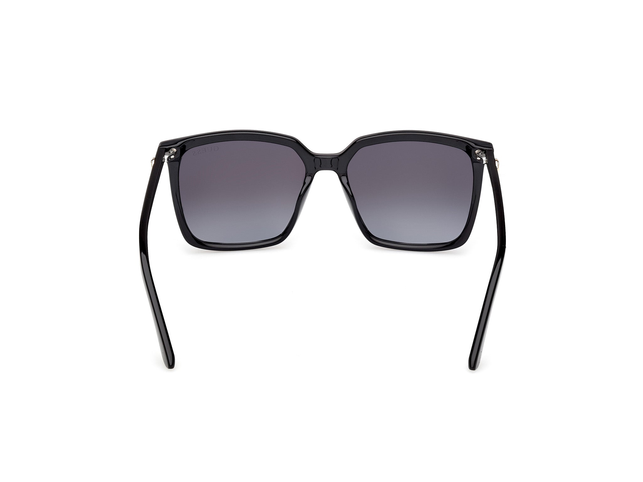 Guess Woman Guess GU00258 01B Sunglasses Injected Black Smoke Squared Norma