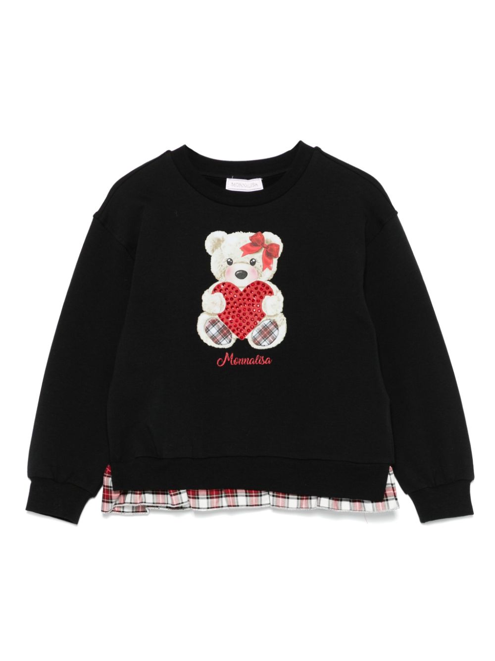 Teddy bear-print T-shirt - White
