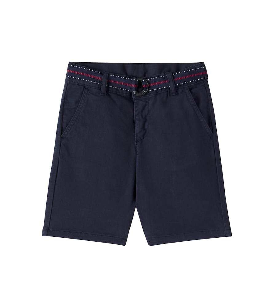 Cotton-blend shorts