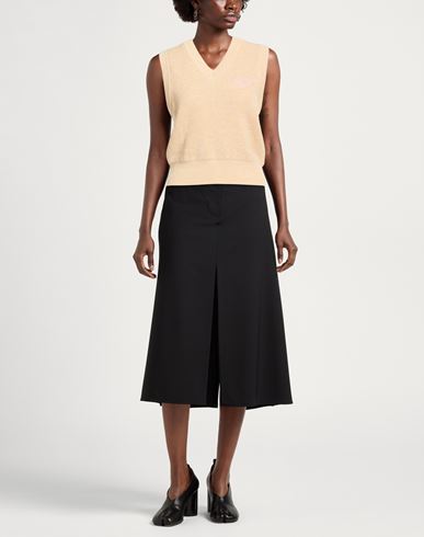 Maison Kitsuné Woman Sweater Apricot Size S Cotton