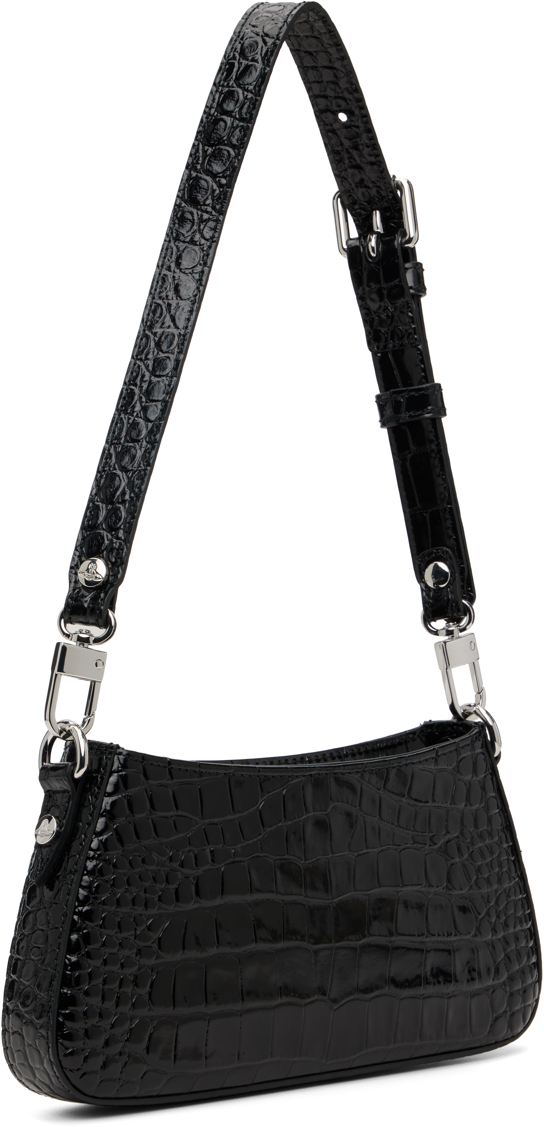 Black Tasha Shoulder Phone Bag