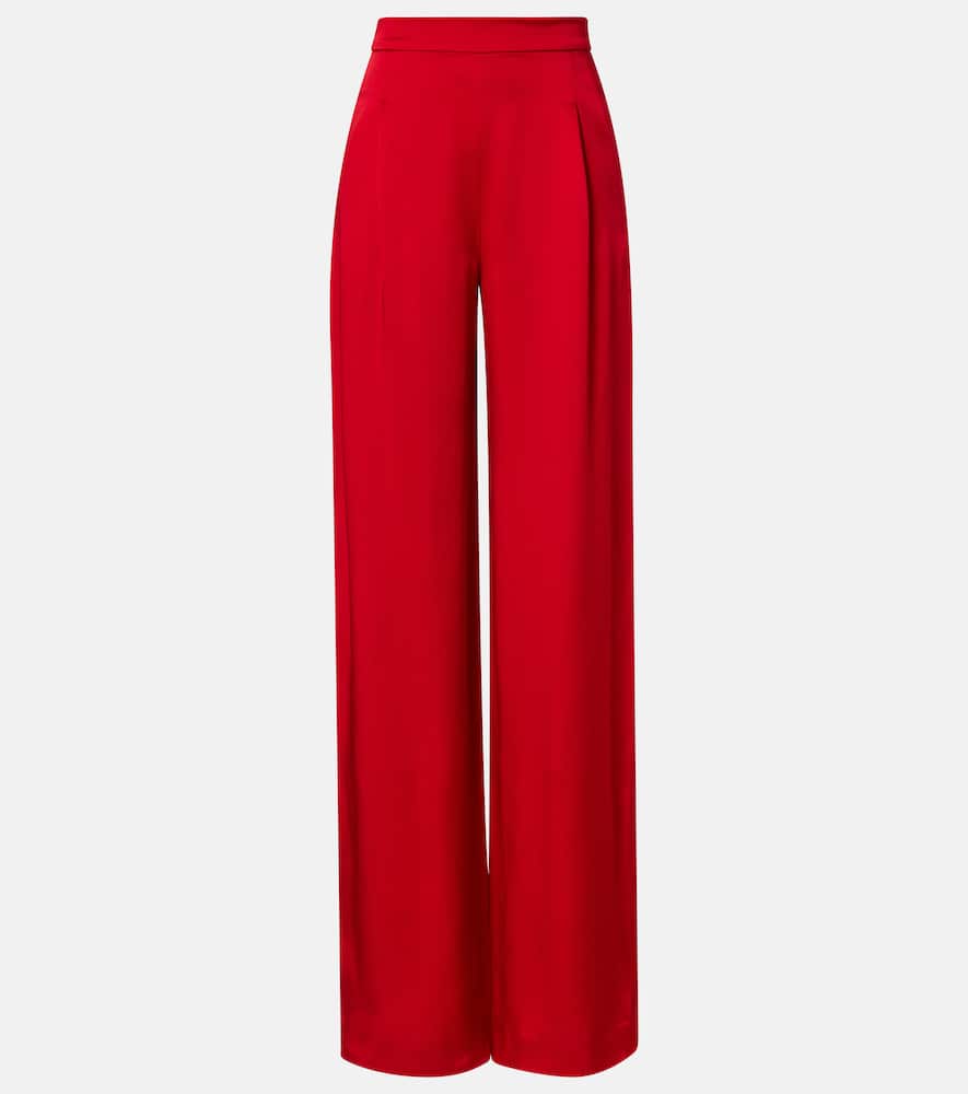 Msecono high-rise wide-leg pants