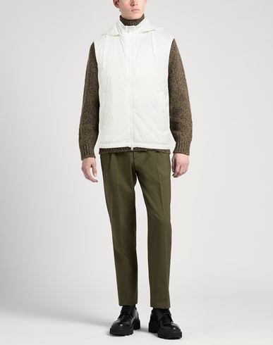 Man Vest Ivory Size 42 Polyamide