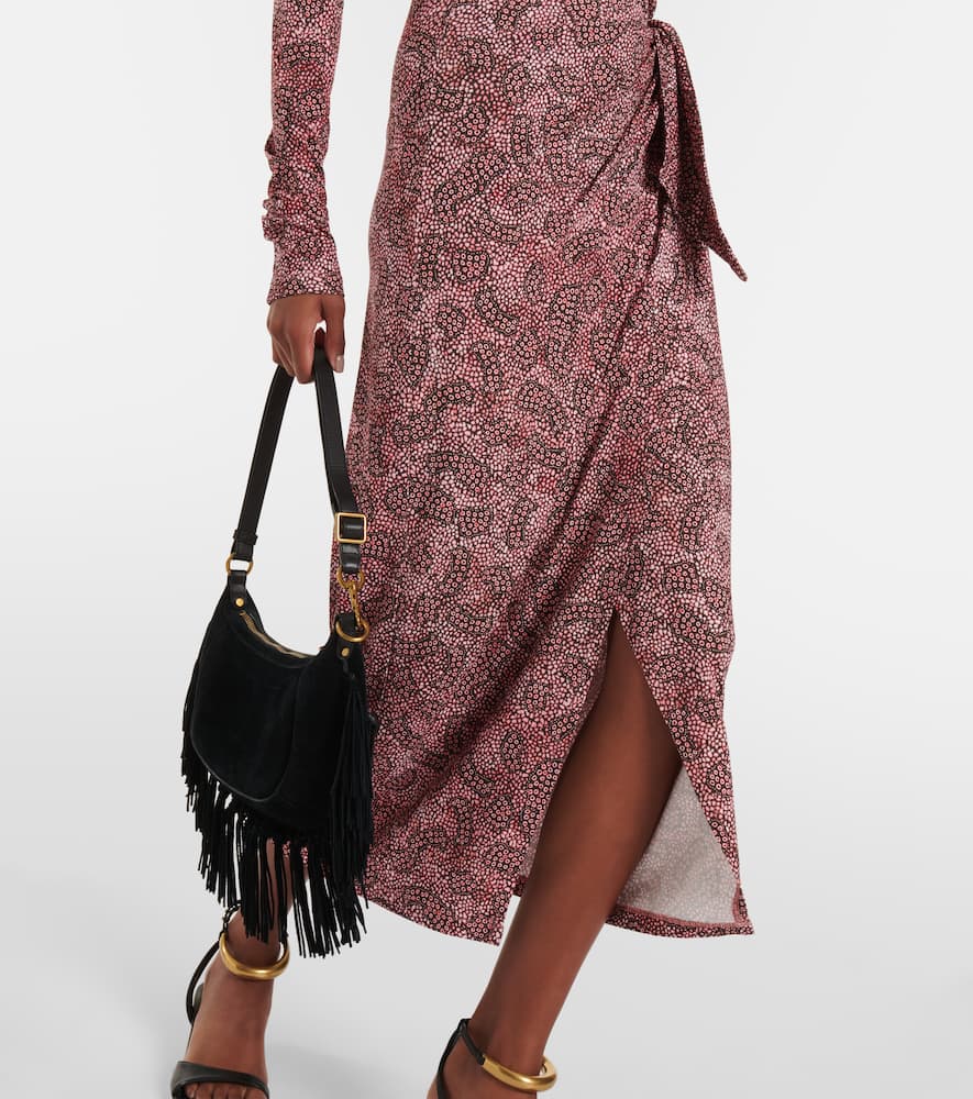 Lisy jersey wrap dress