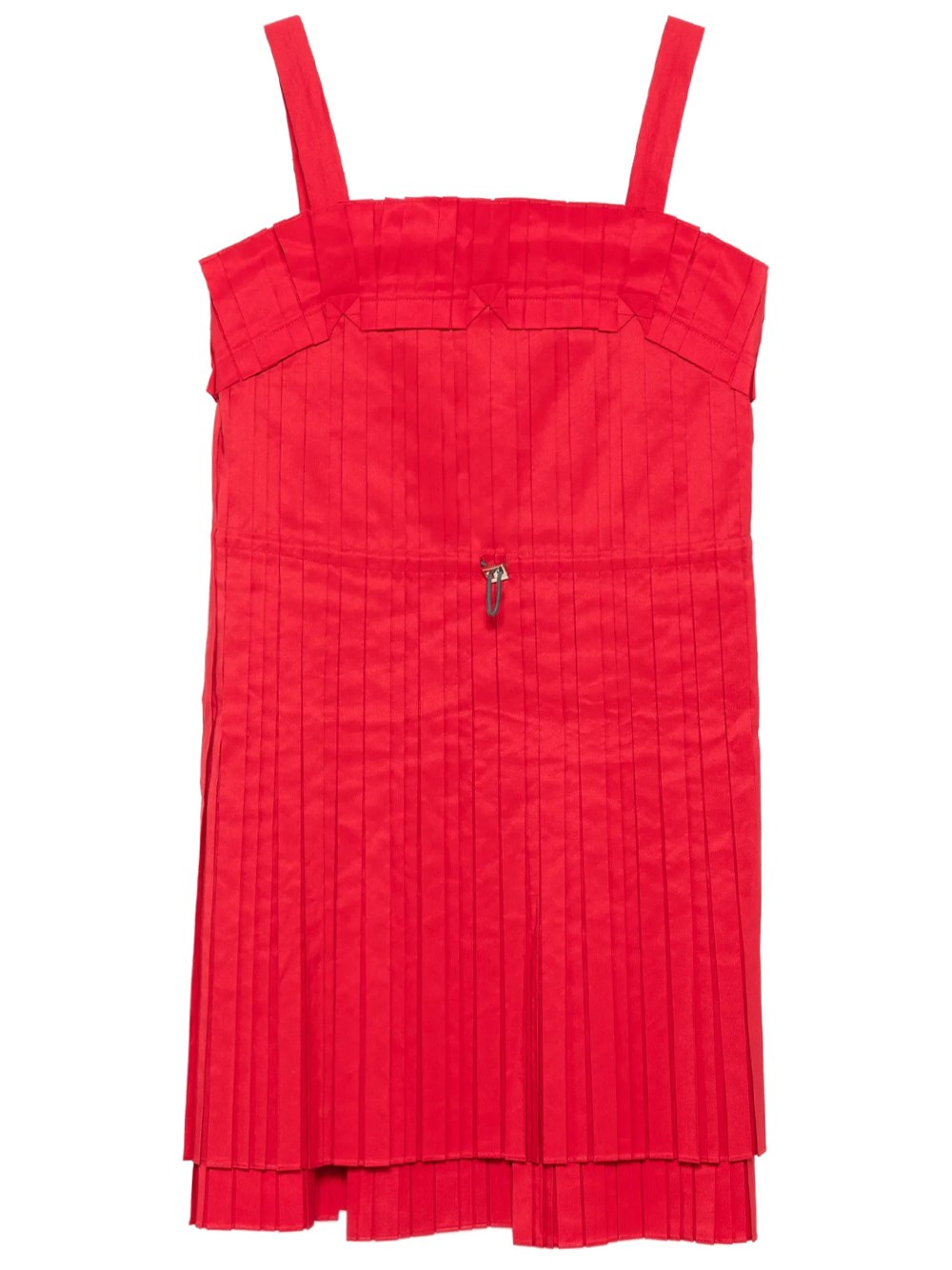 Pleated Mini Dress