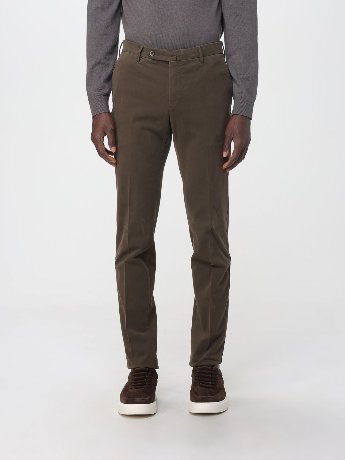 Straight leg chino trousers - Blue