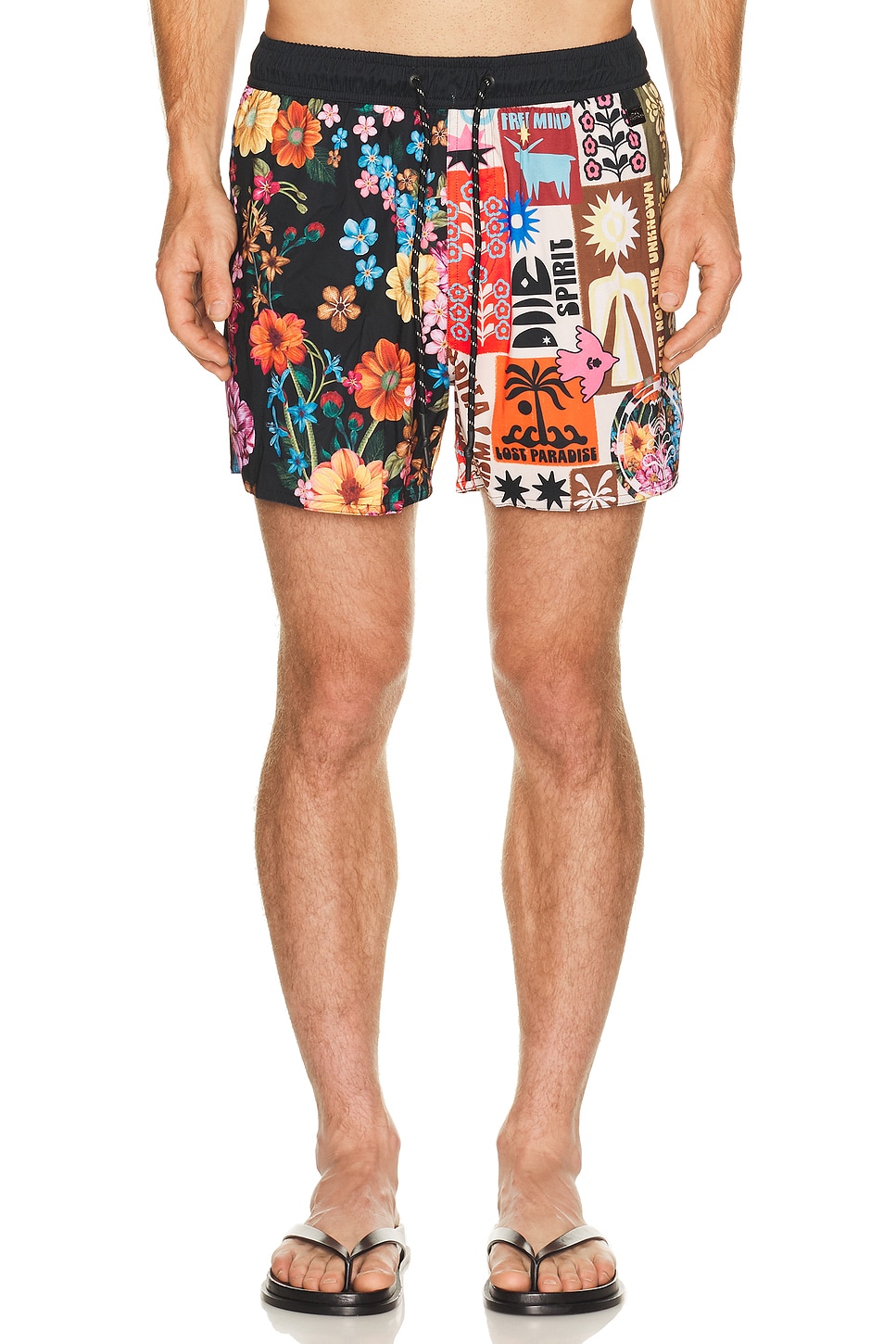 Agua Bendita Cassius Trunks in Multi. 30 also