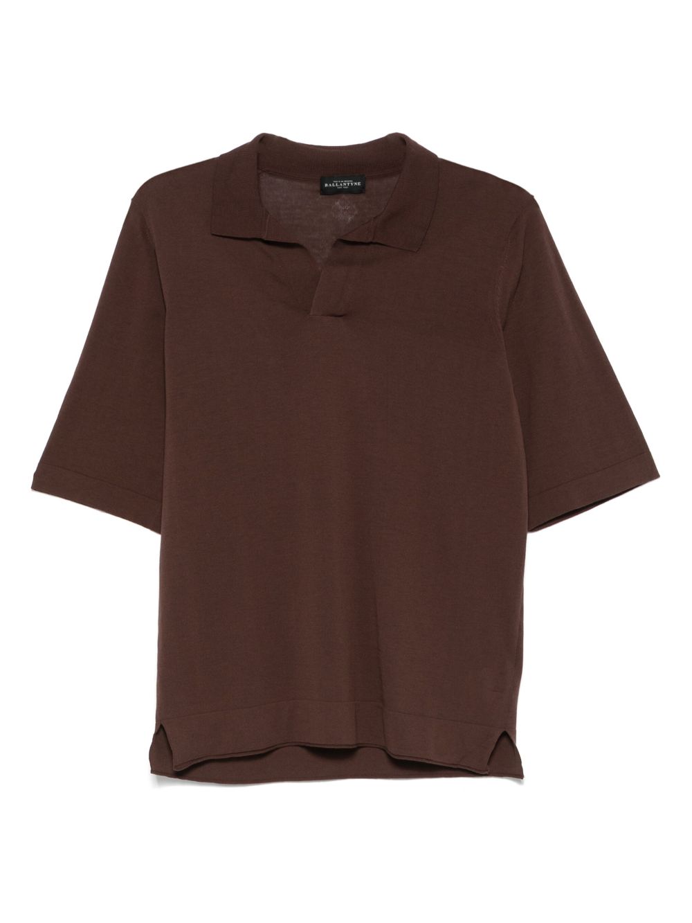 Cotton polo shirt - Brown